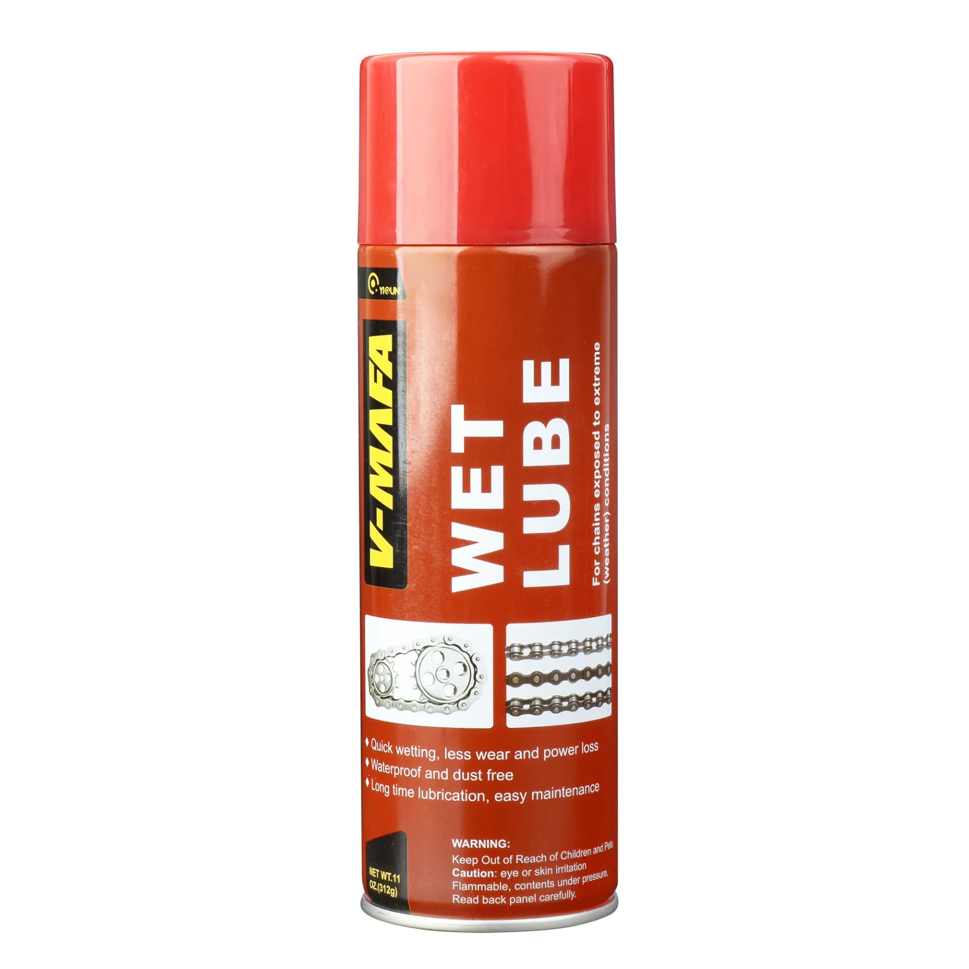 Wet Chain Lube Chain Lubricant Spray