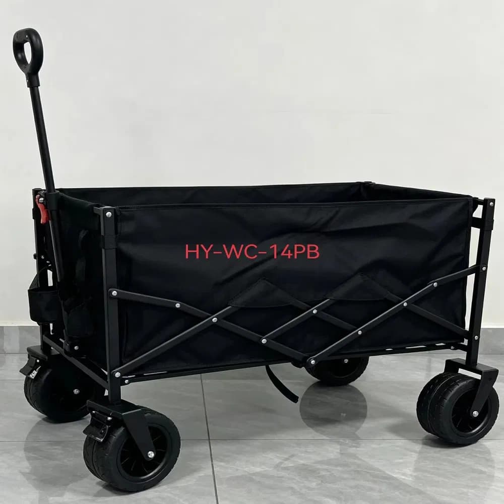 7-Inch Tank Wheel Foldable Camping Wagon