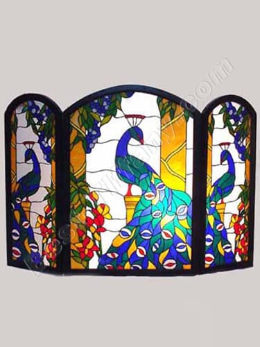 Tiffany Fireplace Screen (FPS003)