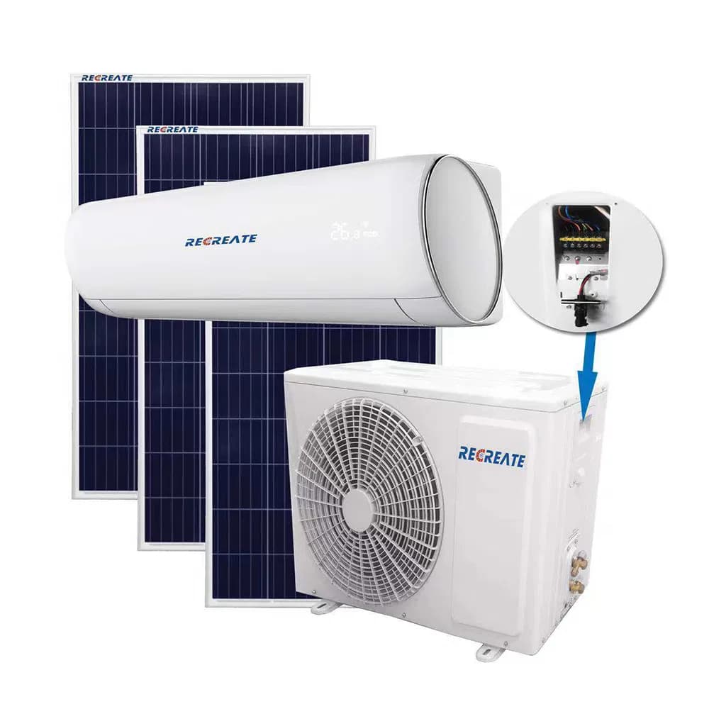 24000BTU Acdc Hybrid Solar Air Conditioner