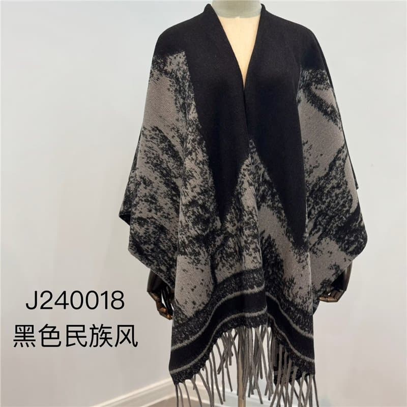 Artificial Wool Shawl Esj240018