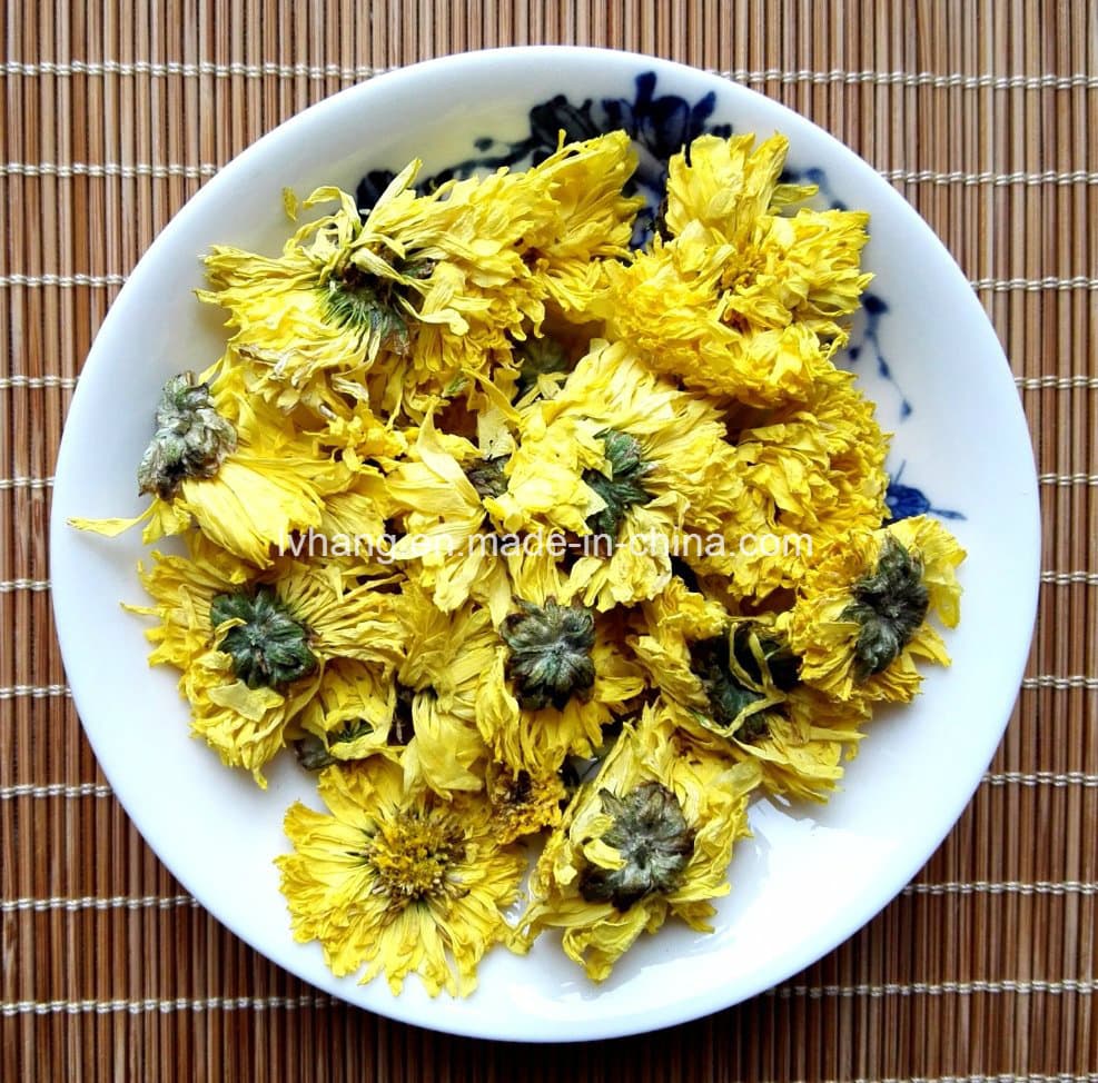 The Yellow Chrysanthemum Flower Tea