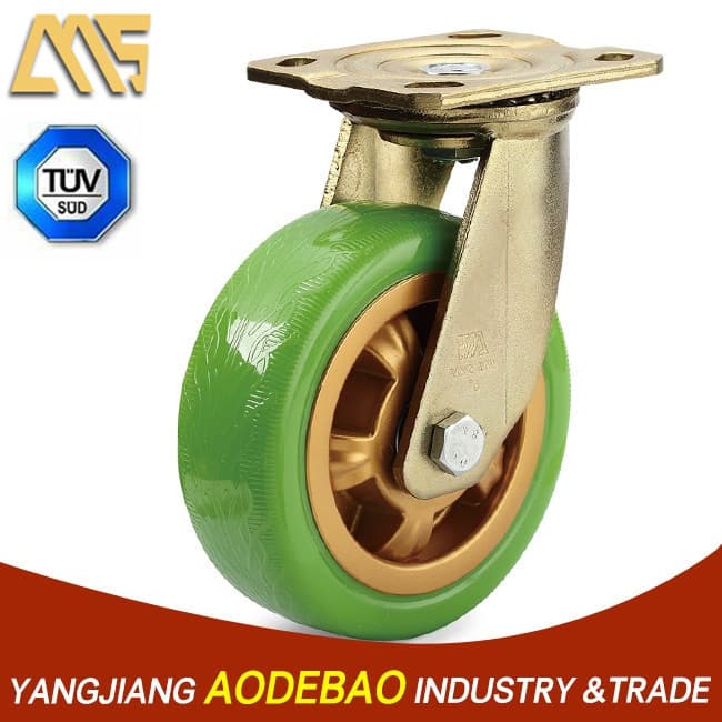 Heavy Duty Swivel PU Caster Wheel