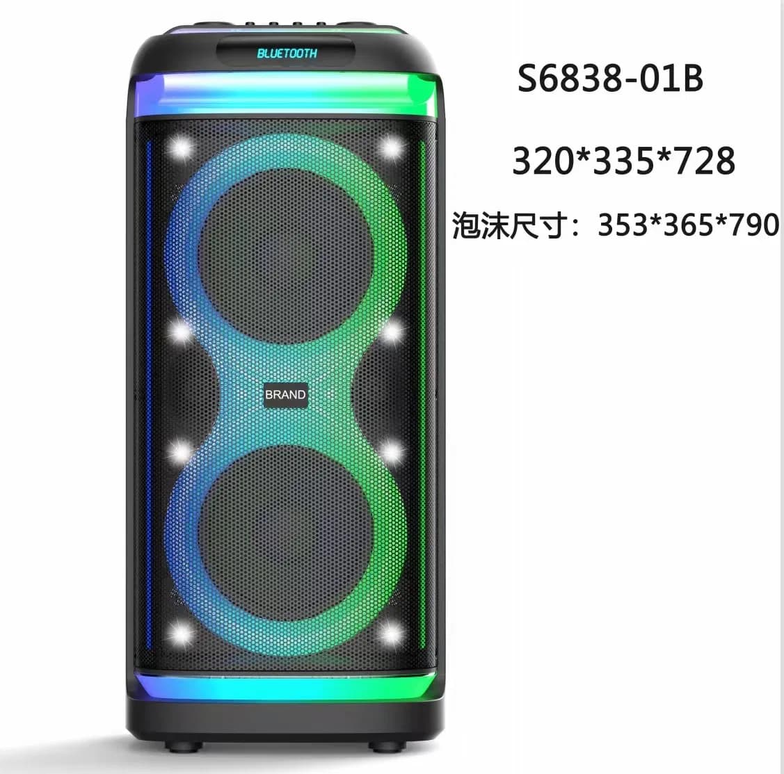 Dual 8" Karaoke Speaker 2805