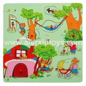 Wooden Puzzle Four Seasons