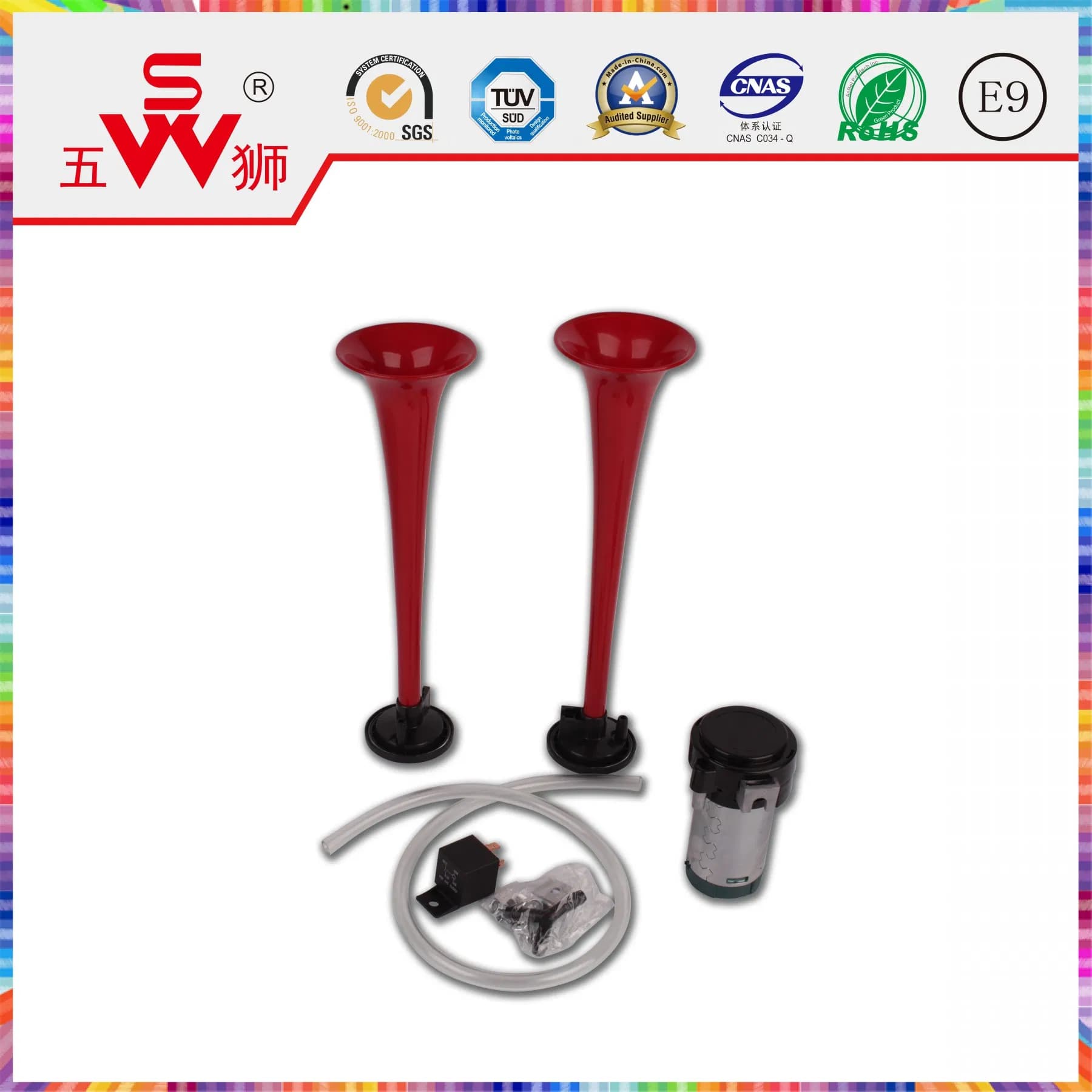 Claxon Horn Auto Horn Car Speaker