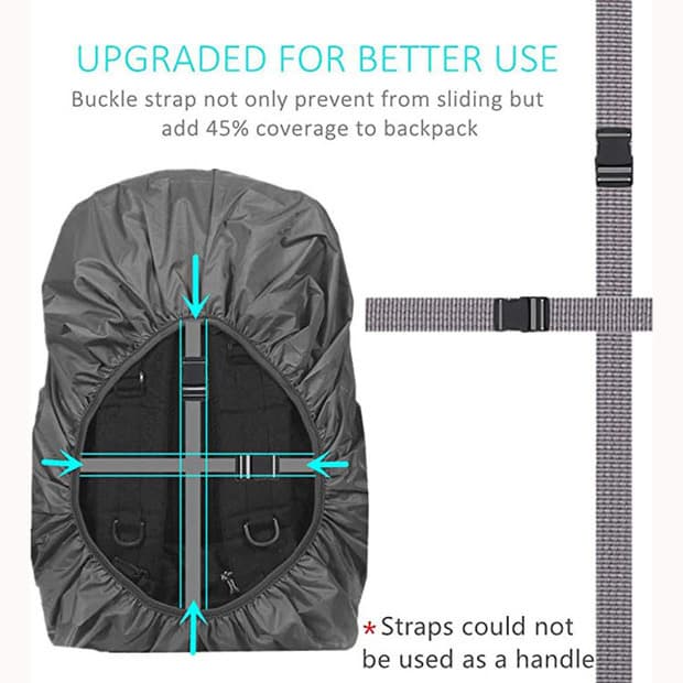 Waterproof Snowproof Backpack Bag Cover