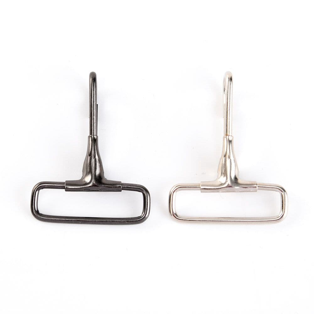 Nickel Metal Lanyard Snap Hook Swivel Slasp