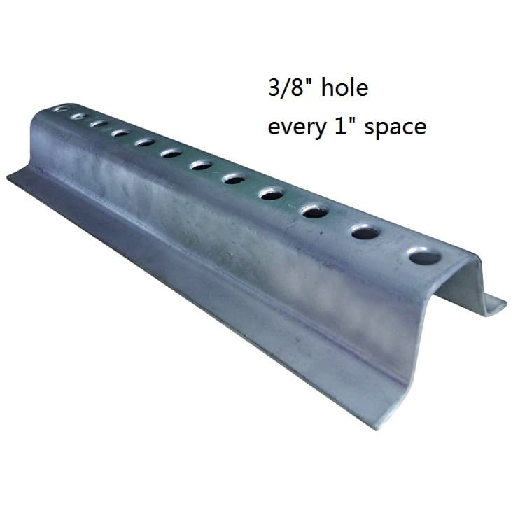 Light Duty Beveled U Channel Sign Post