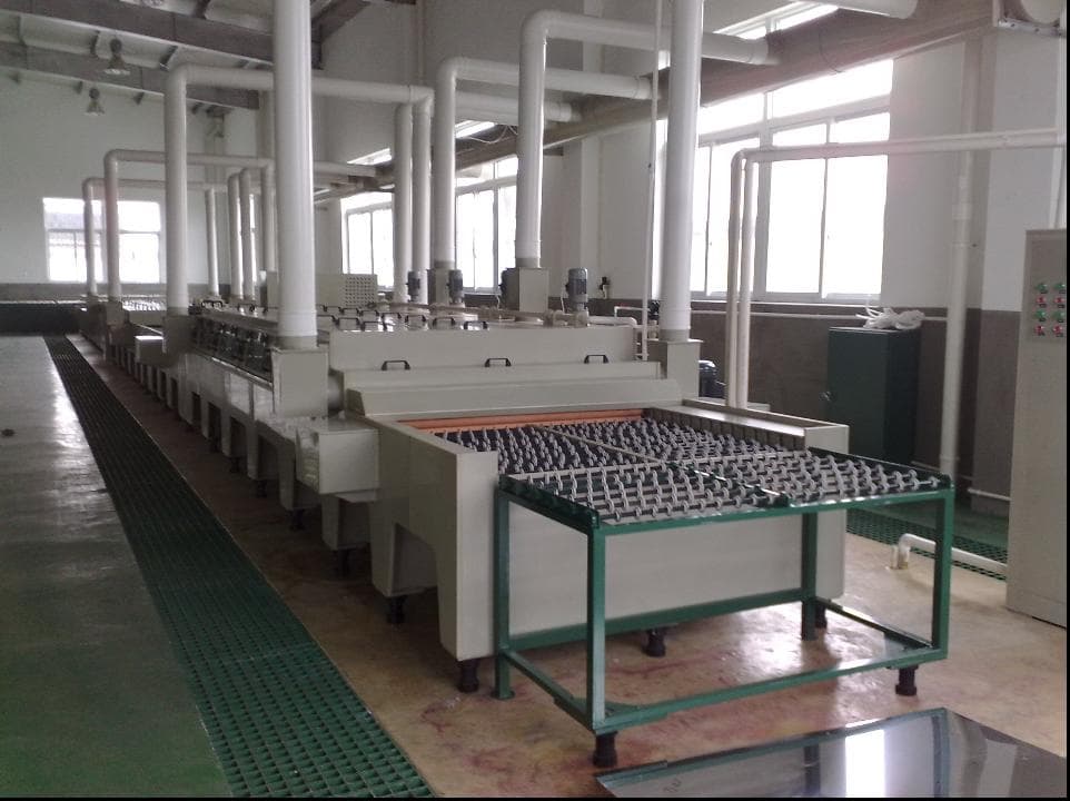 Huge Press Plate Etching Line