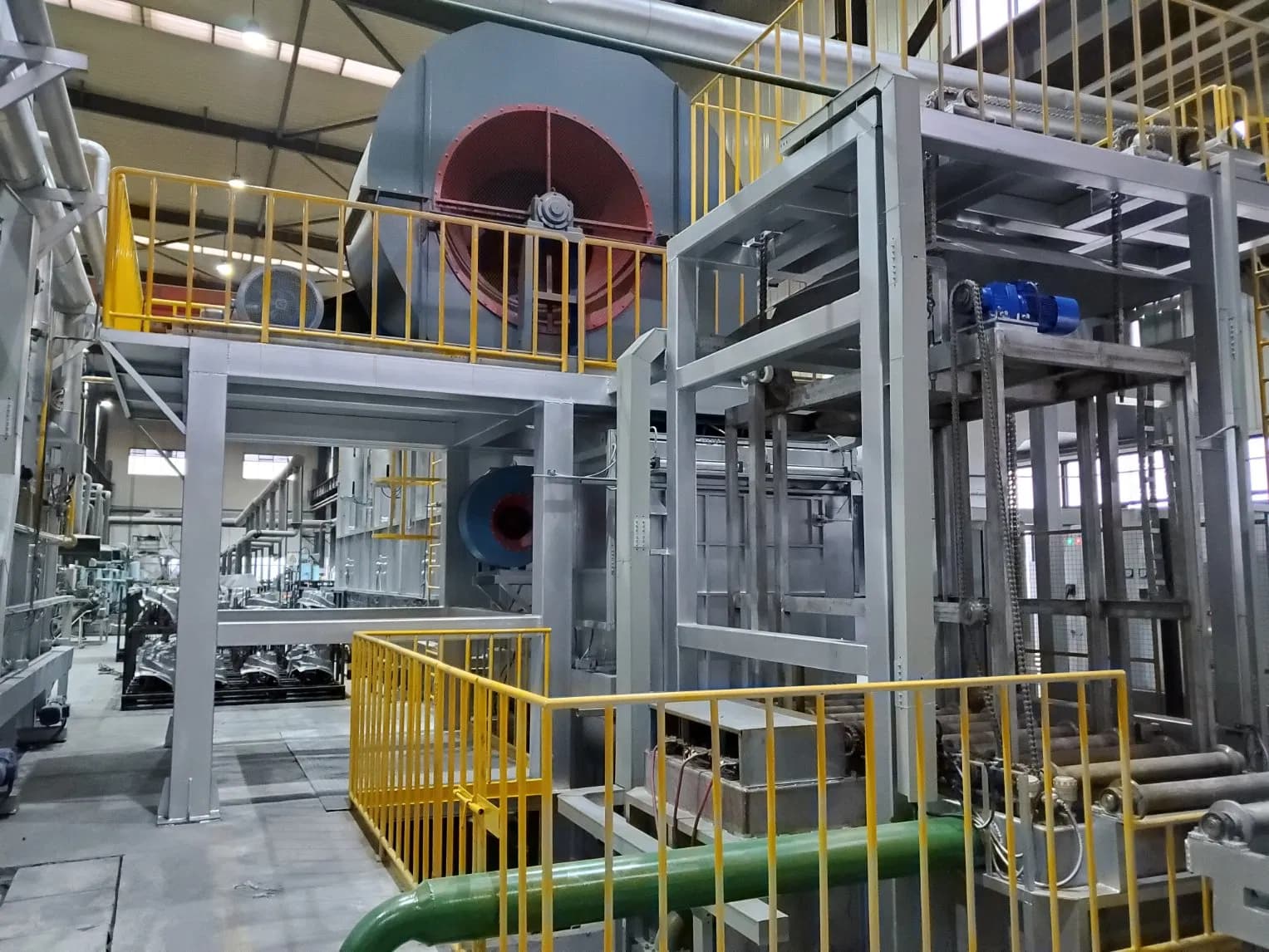 T7 Air Quenching Heat Treatment Line