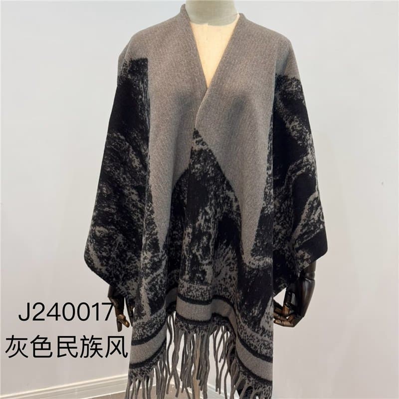 Artificial Wool Shawl Esj240017