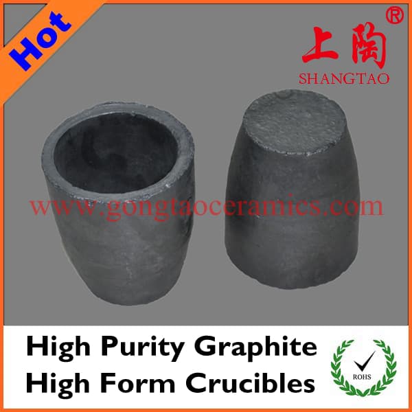 Hihg Purity Graphite High Form Crucibles