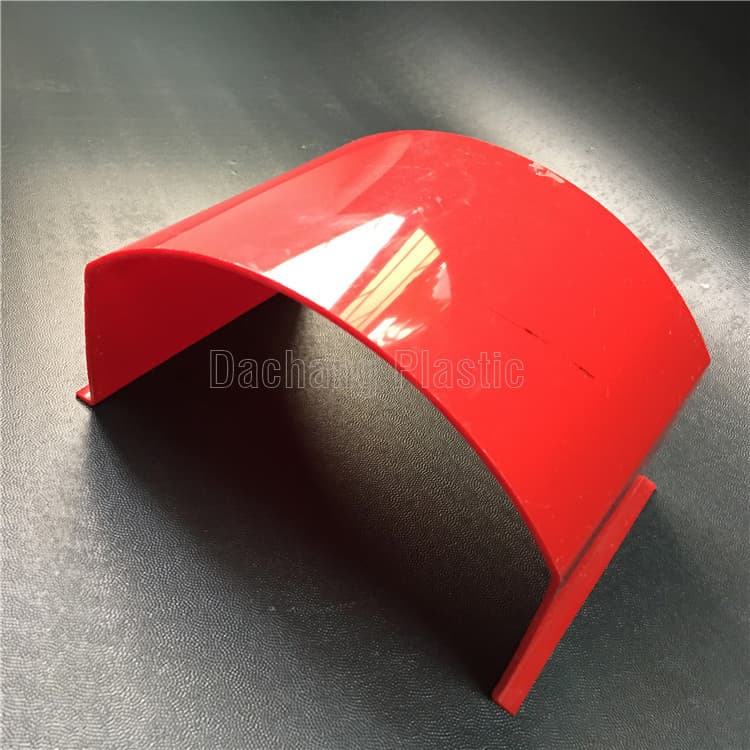 Red PMMA Extrusion Profile for Sinage