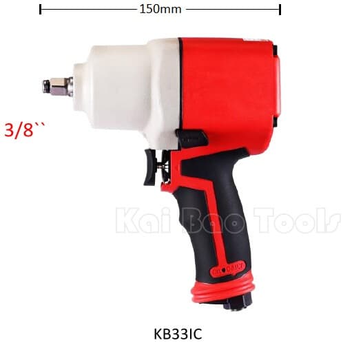 3/8in Air Impact Wrench with Twin Loops