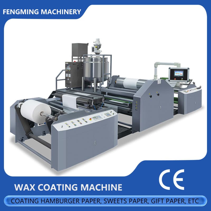 Automatic Feeding Paper Wax Coating Machine