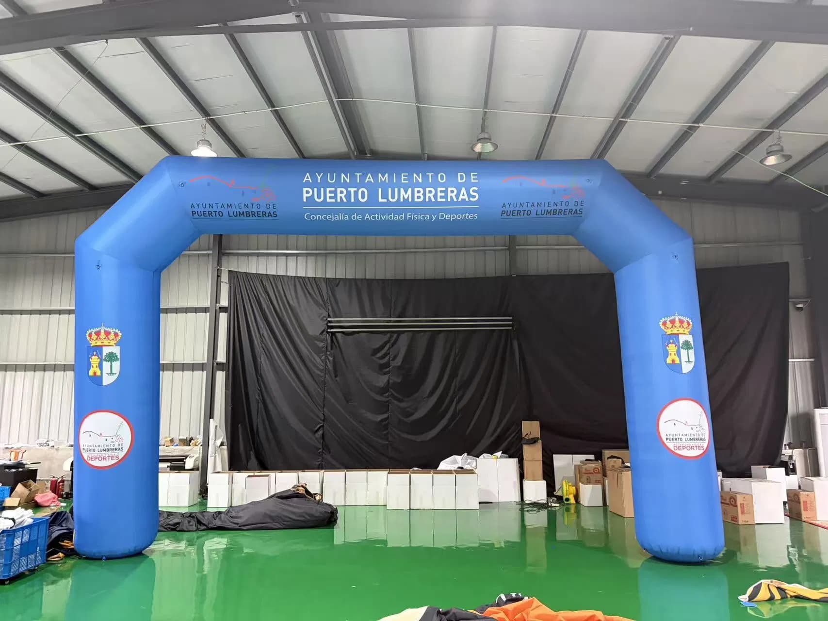 Race Inflable Arch with Legs PVC