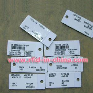 RFID Jewelry Tag for Jewelry Tracking