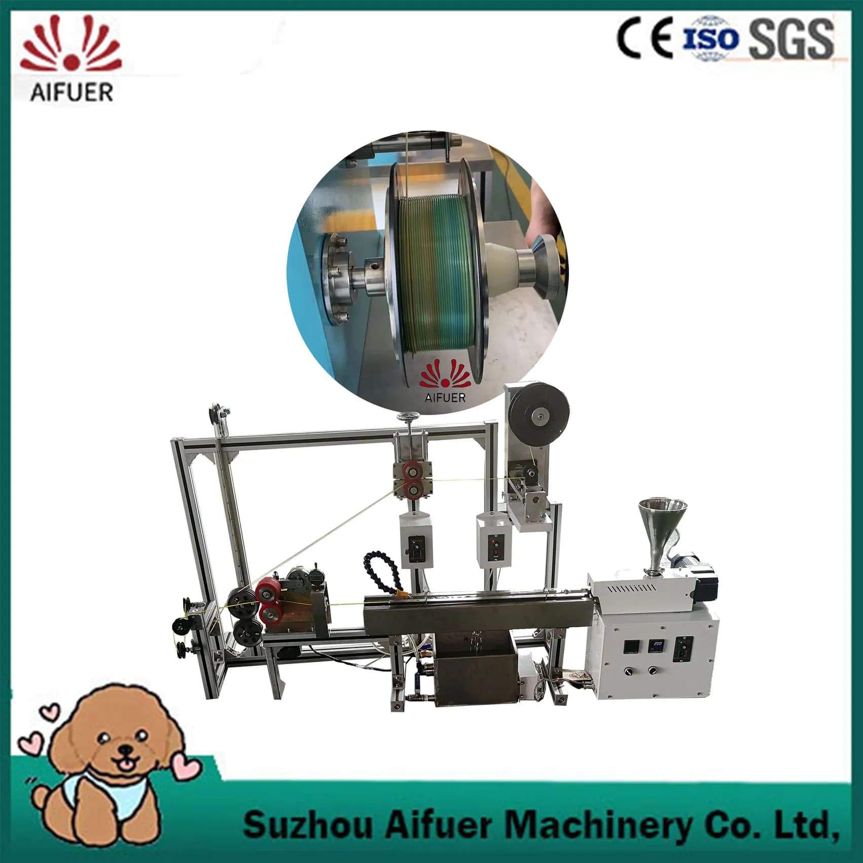 1kg PETG Filament Extrusion Making Machine
