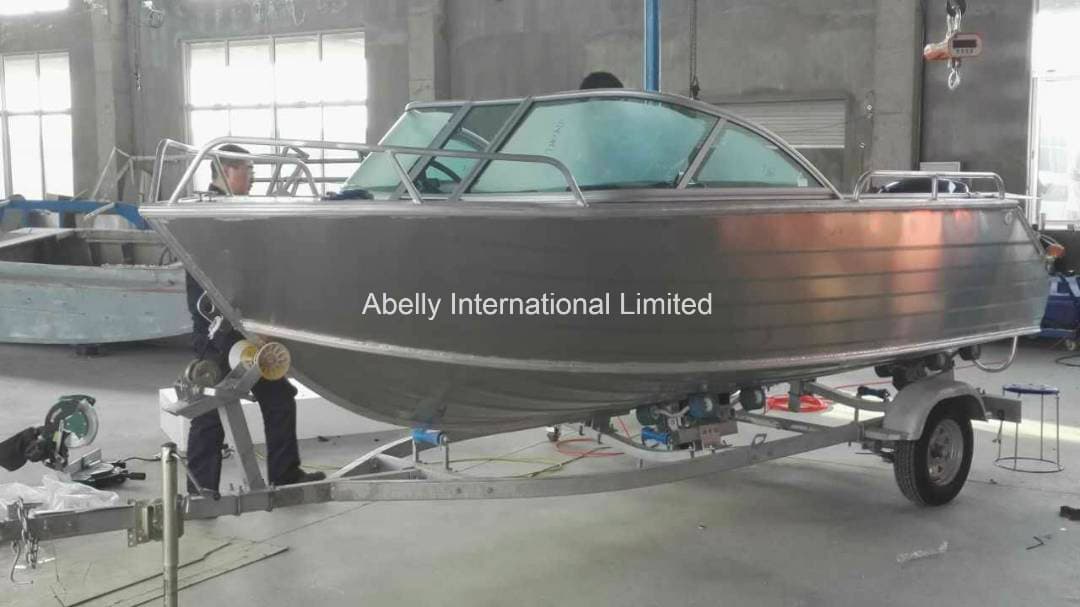 455 Runabout Aluminum Fishing Boat