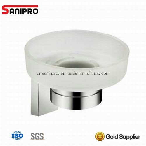 Sanipro Hot Sale Bathroom Glass Soap Dish