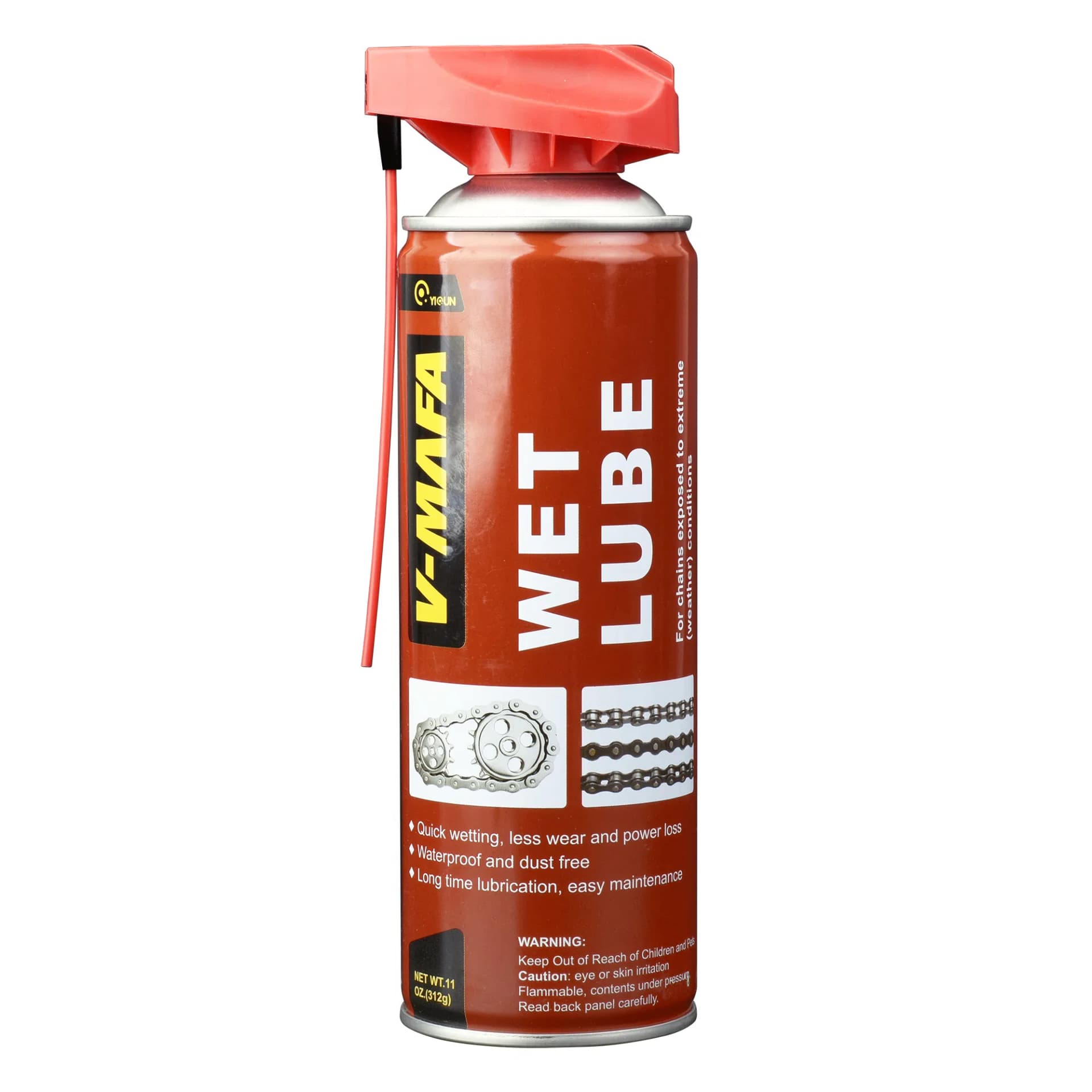Wet Lubricant Bicycle Chain Spray