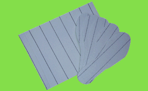 Needle Punched Striate Insole Board
