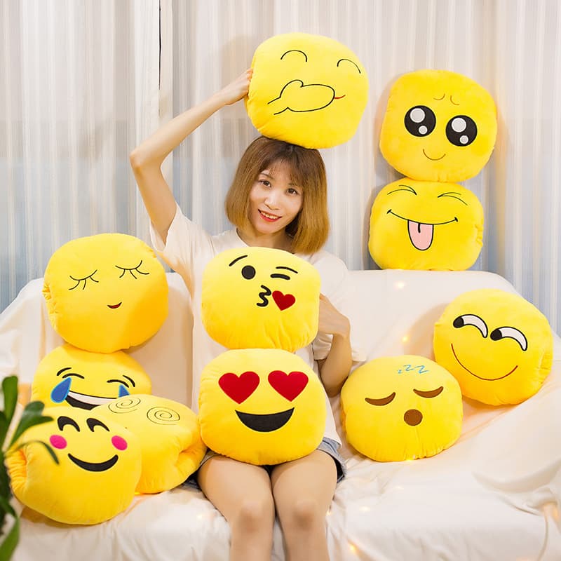 Emoji Funny Warm Hand Pillow Plush Toy