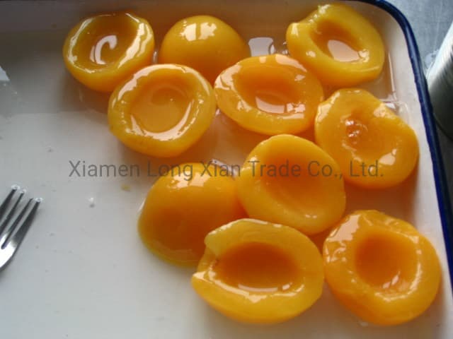 Canned Yellow Peach in Syrup Sliced