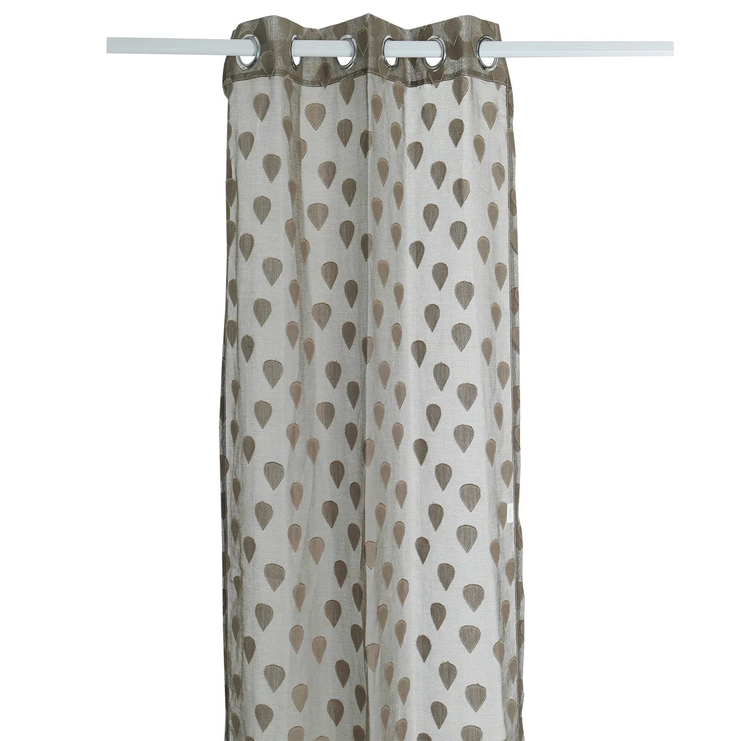 Fashion 100% Polyeser Sheer Jacquard Curtain