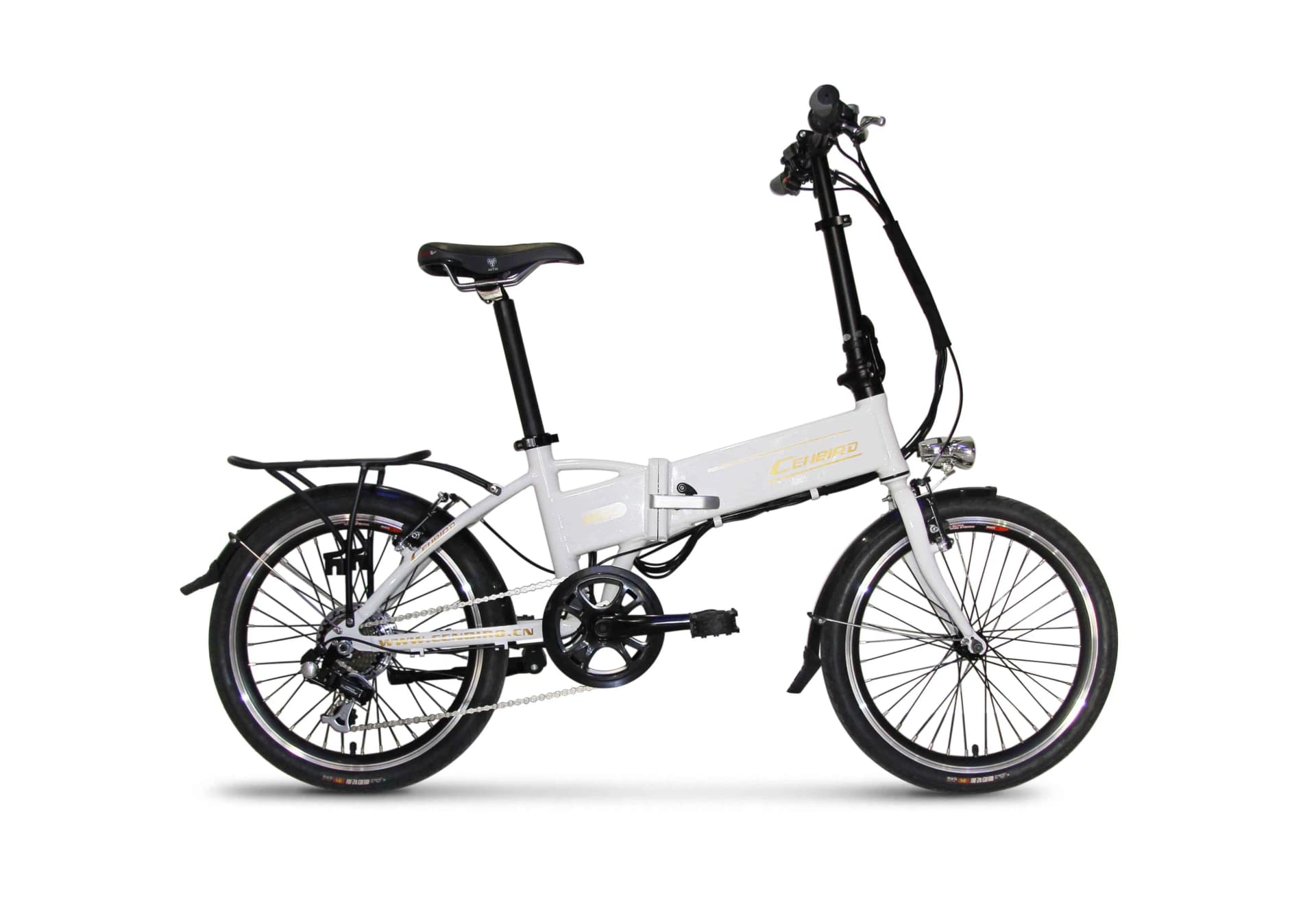 White Foling E-Bike 20inch