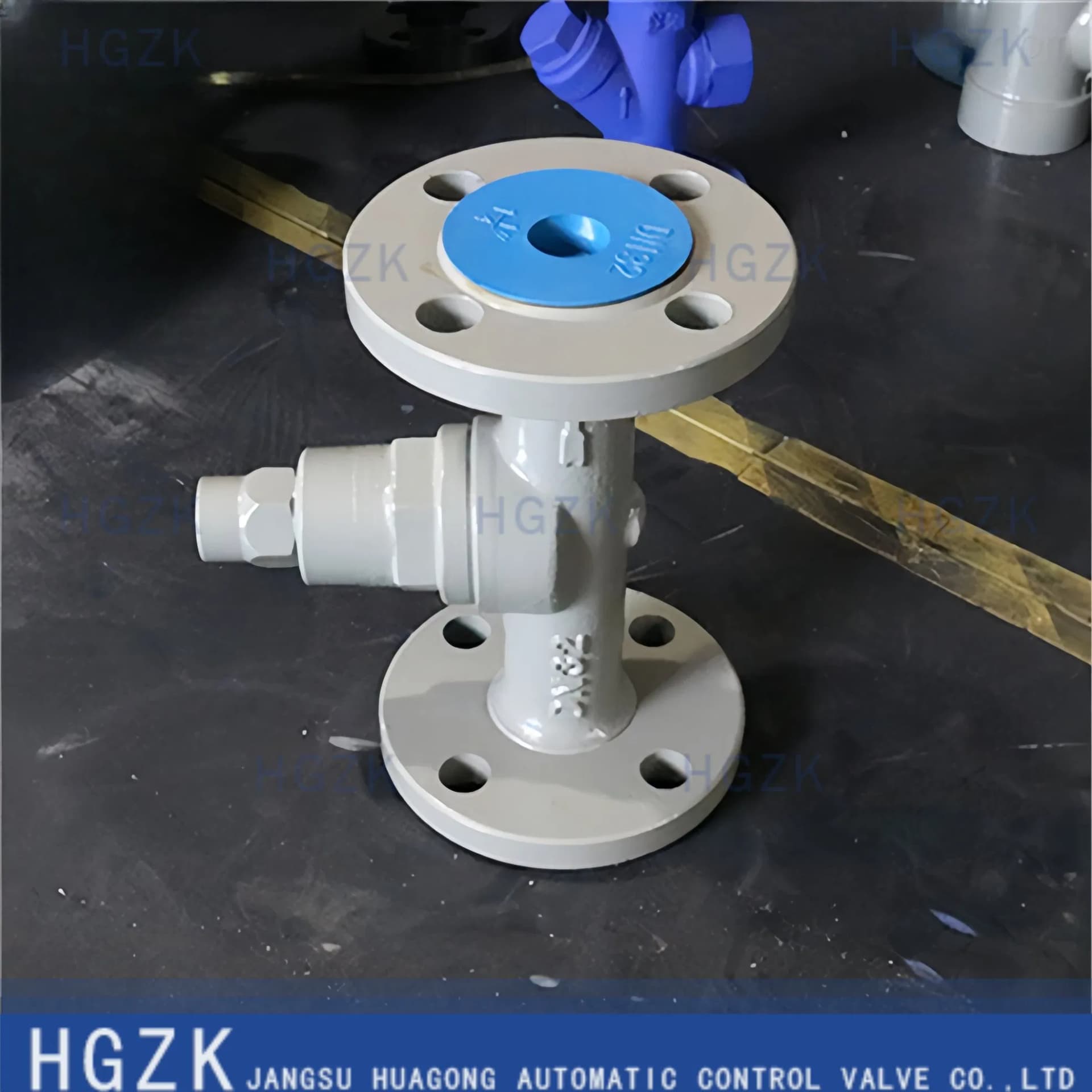 Adjustable Bimetallic Strip Drain Valve