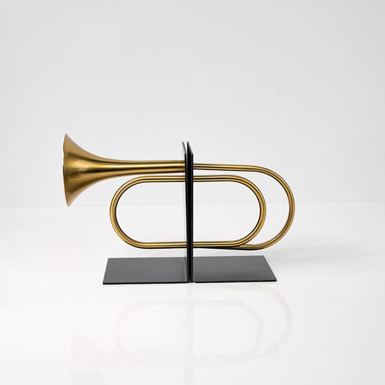 Creative Metal Bookends Indoor Home Decor