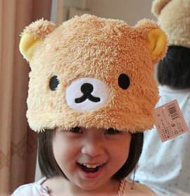 Warm Soft Cute Funny Plush Animal Party Hat