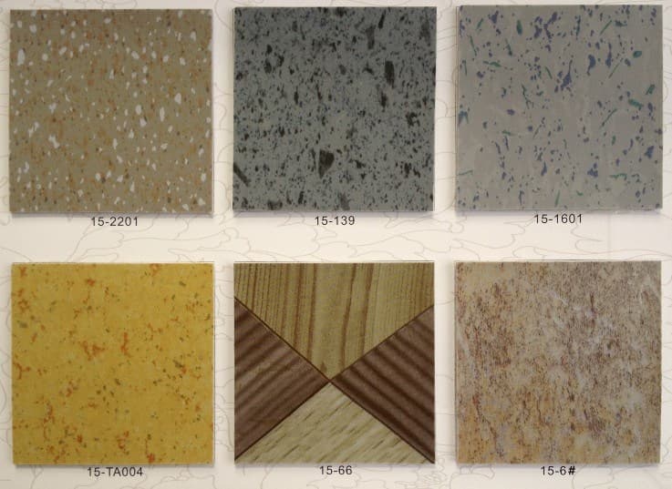 Heterogeneous Foamed PVC Flooring