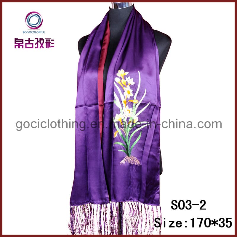 Beautiful Embroidery Scarf Designs (S03)