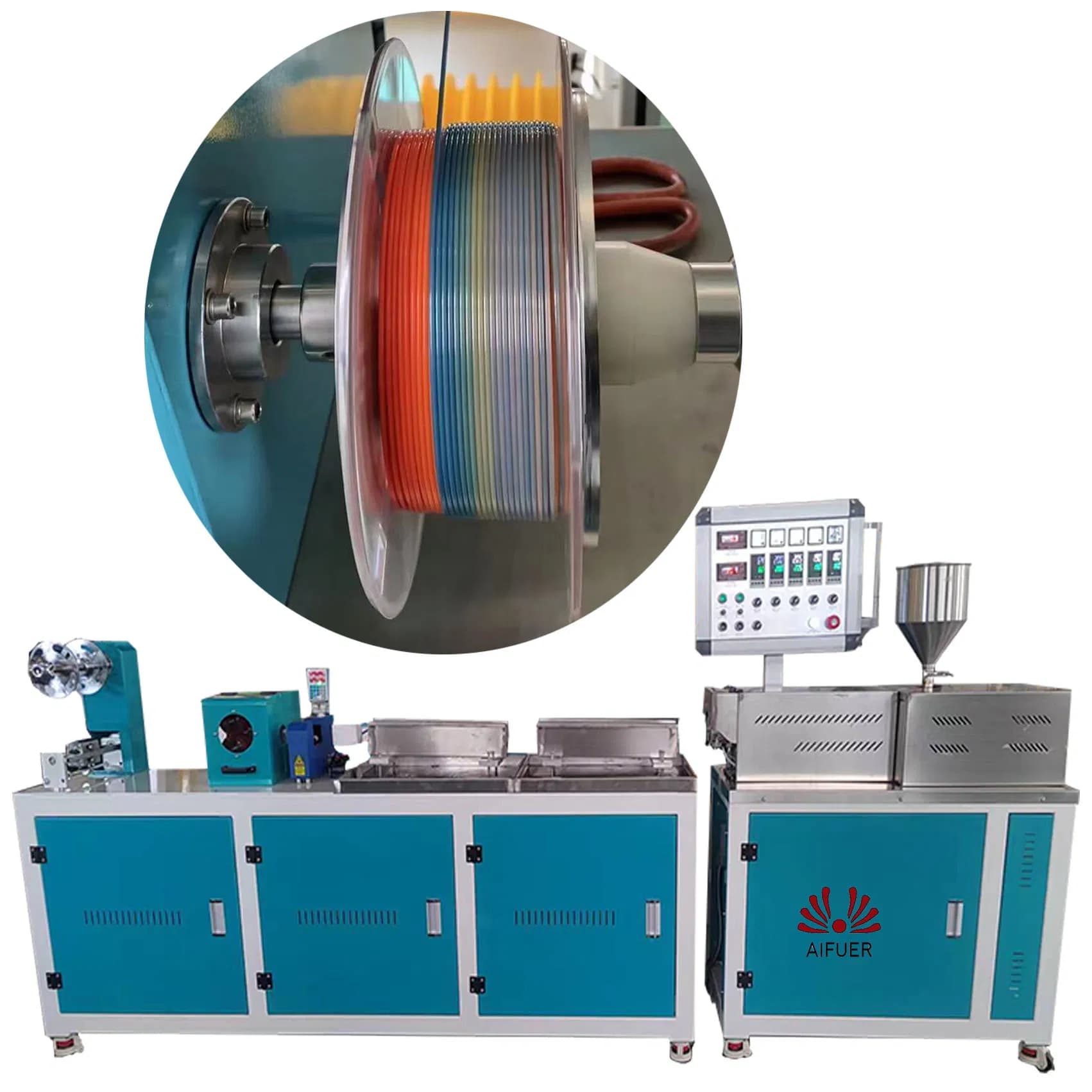 3kg 3D PLA ASA Filament Extrusion Machine