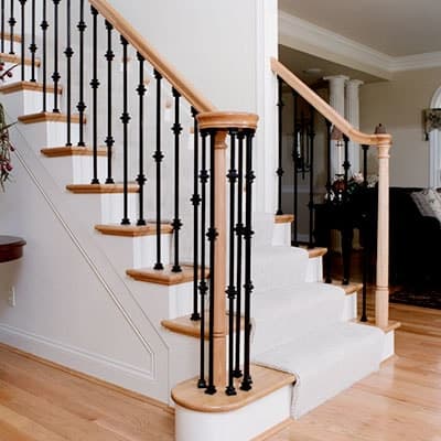 Wrought Iron Stair Railing