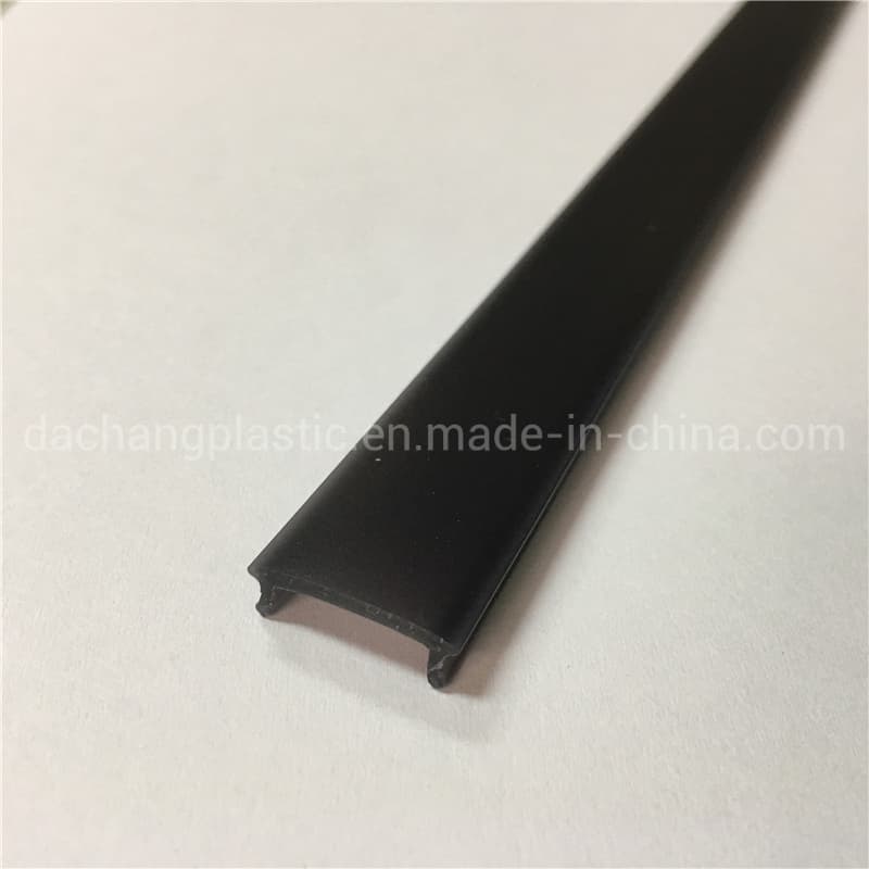 Black Plastic Extrusion LED Diffuser