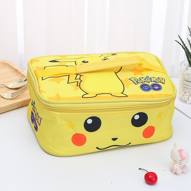 Student Cartoon Anime Lunch Box Bag Handbag
