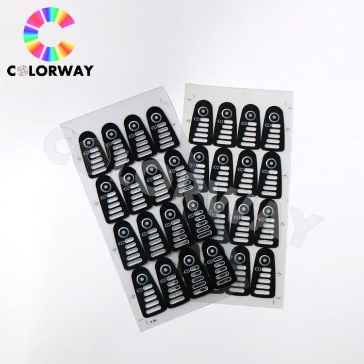Printed LCD Window Graphic Overlay Panel