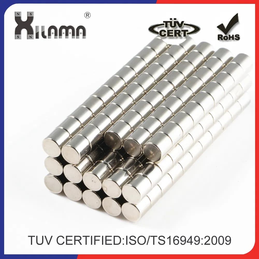 Rare Earth Magnetic Lock Cylinder Magnet