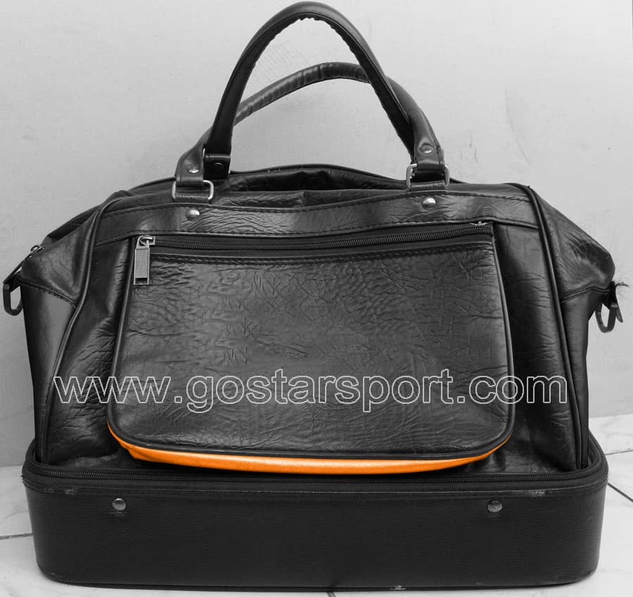 Deluxy PU Leather Boston Bag Duffle Bag