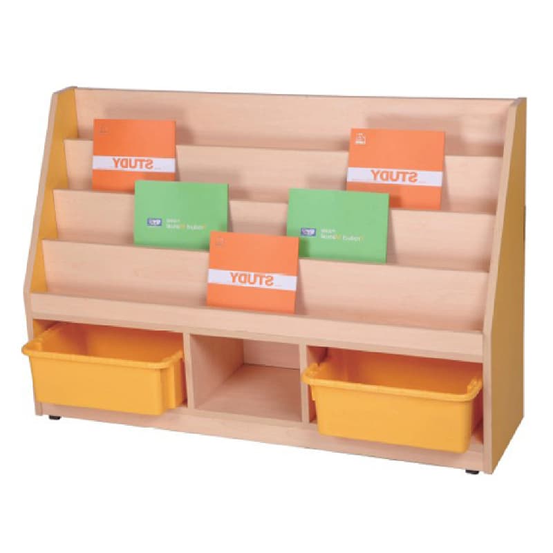 Wooden Book Shelf Library Furniture