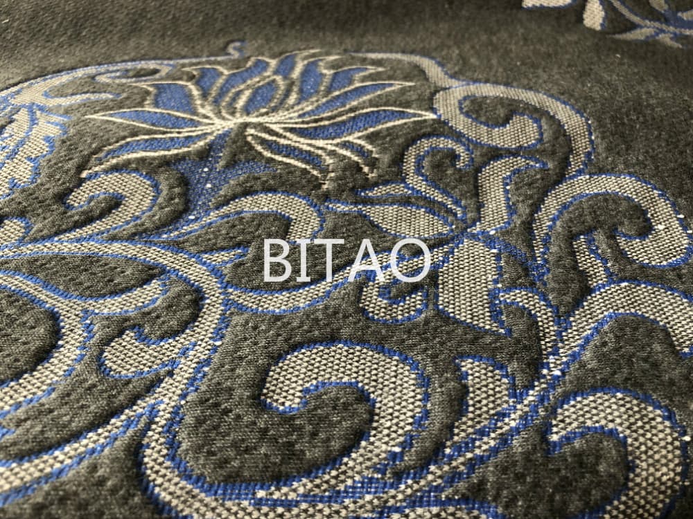 Grey Melange Mattress Fabric