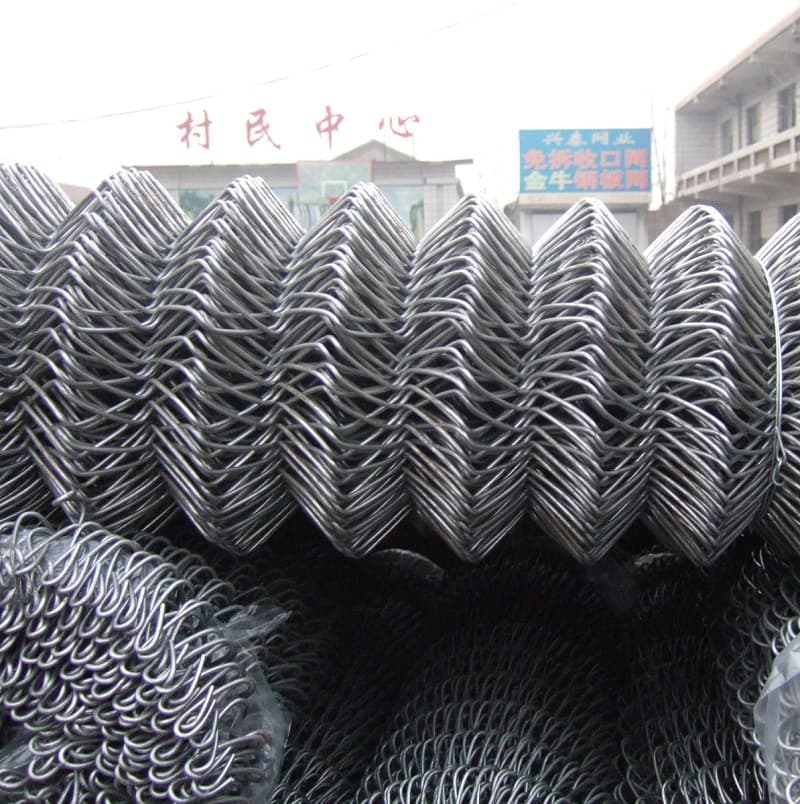 4mm Wire Dia Aluminium Chain Link Fence