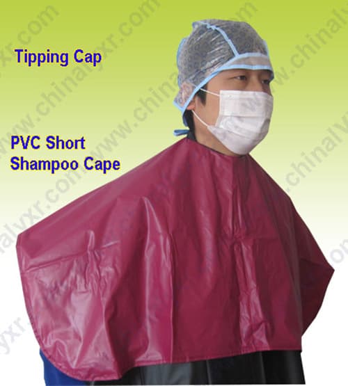 Top Sell Red Shampoo Cape (LY-SCR)