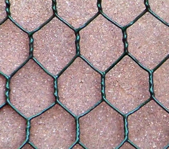 1" Hexagonal Chicken Wire Metal Mesh