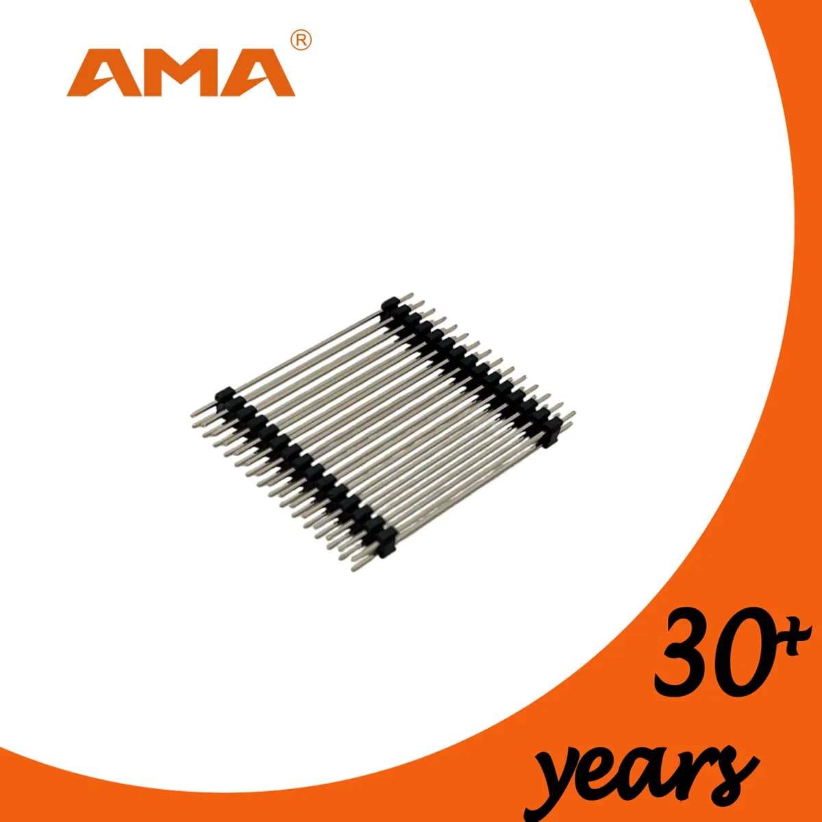 Long Pin Double Row Straight Pin Header