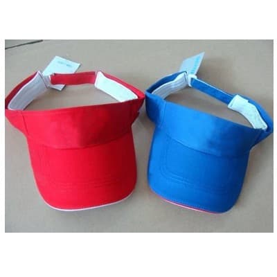 Golf Visor Hat with Ball Marker